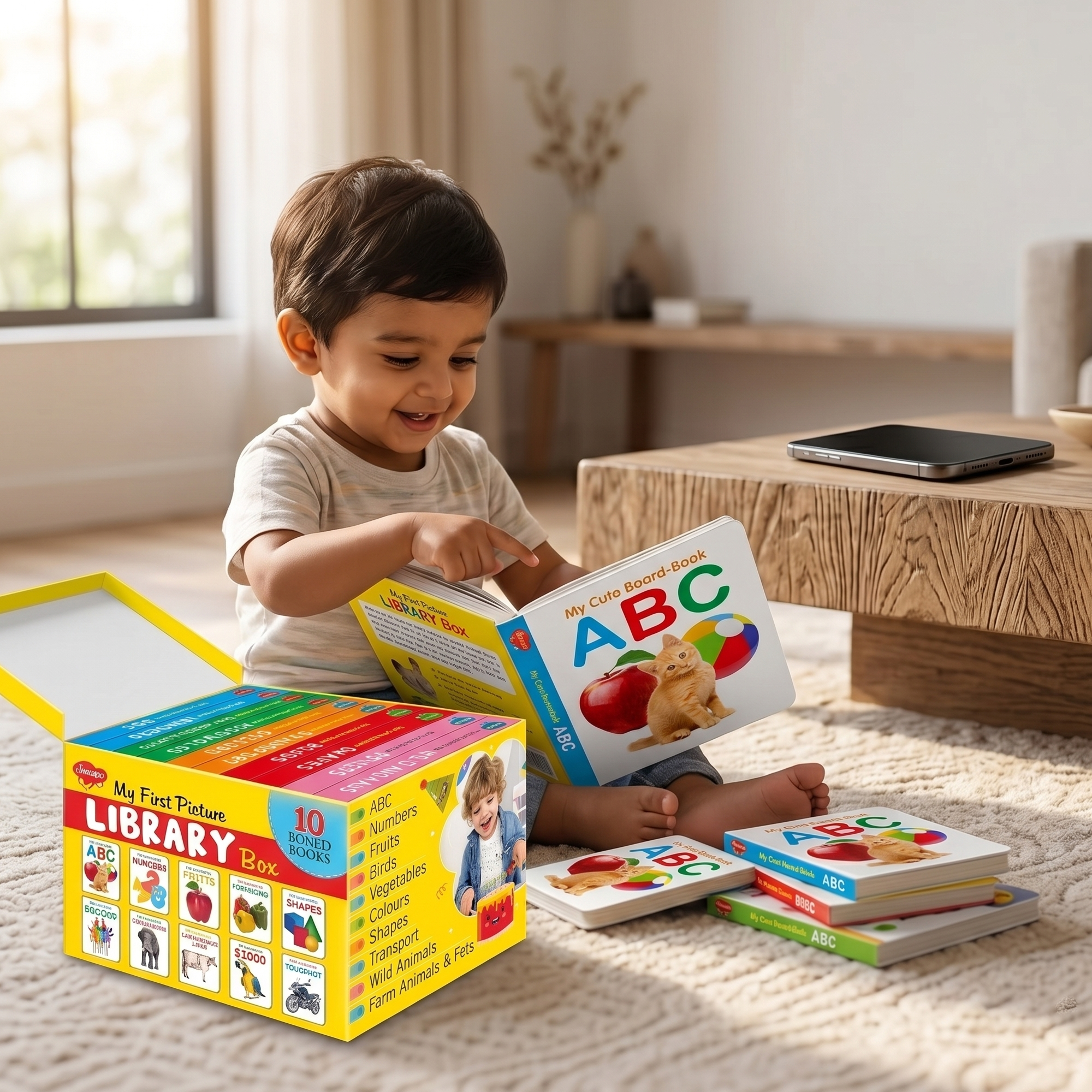 My First Picture Library – 10 Board Books Box